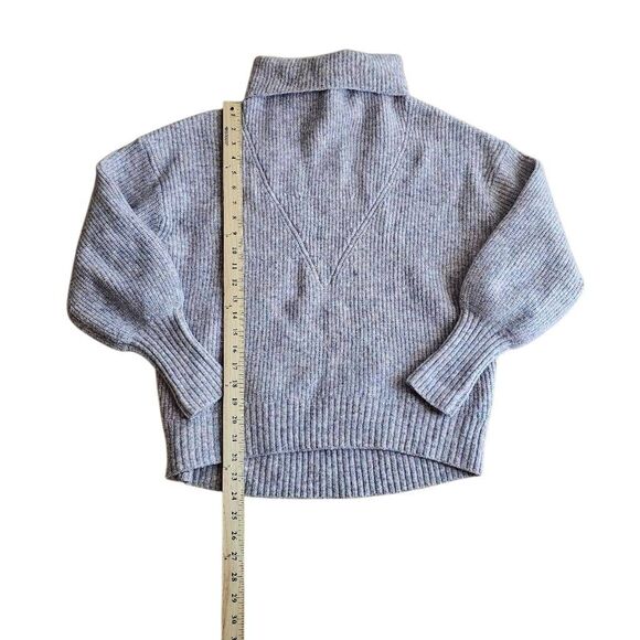 Ted Baker London womens Sz 1 US 2-4  Cchloe pink multi wool blend turtleneck swe - Picture 5 of 8